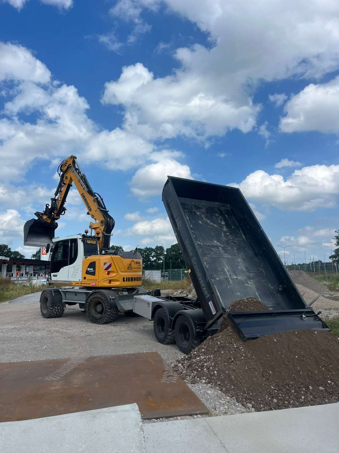 Grondwerk tbv infra